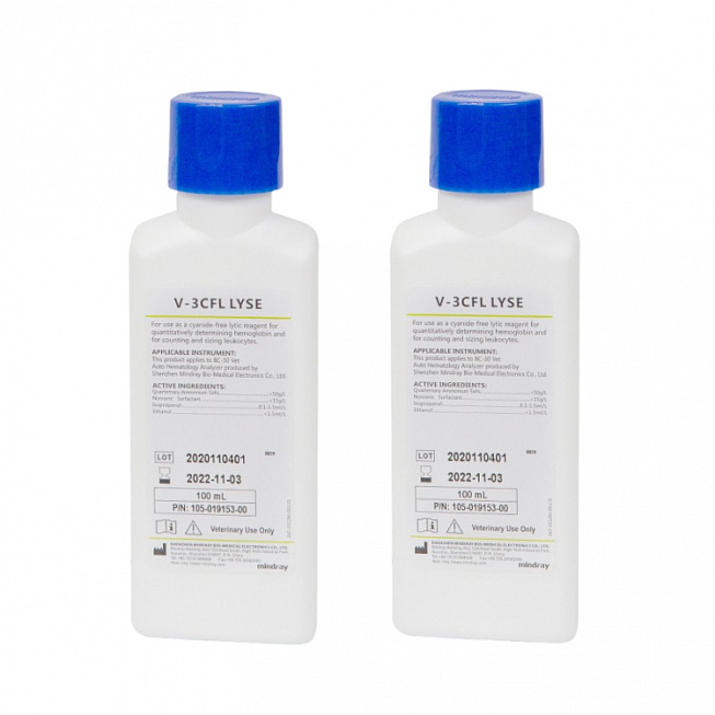 Лизирующий реагент Mindray V-3CFL для Mindray BC-20 Vet