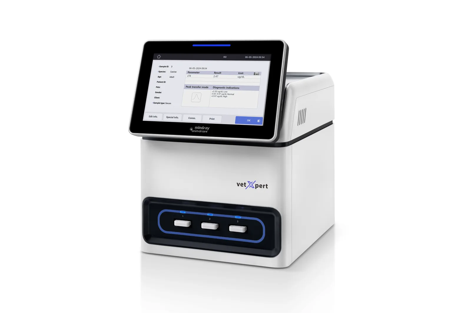 Mindray vetXpert I3 Одноканальный иммунохимический анализатор